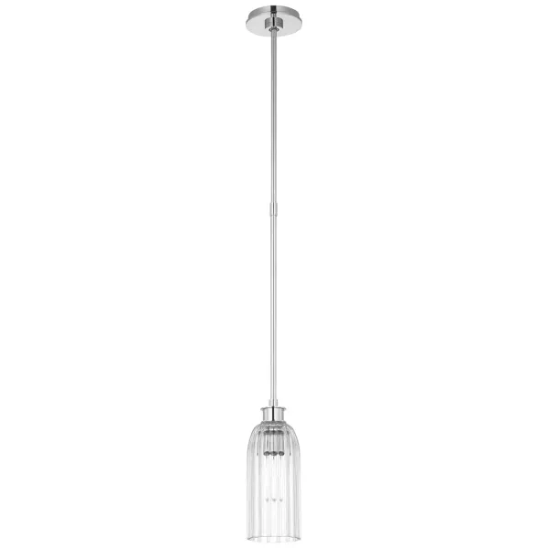 Visual Comfort - Asalea 5" Glass Pendant - Clear