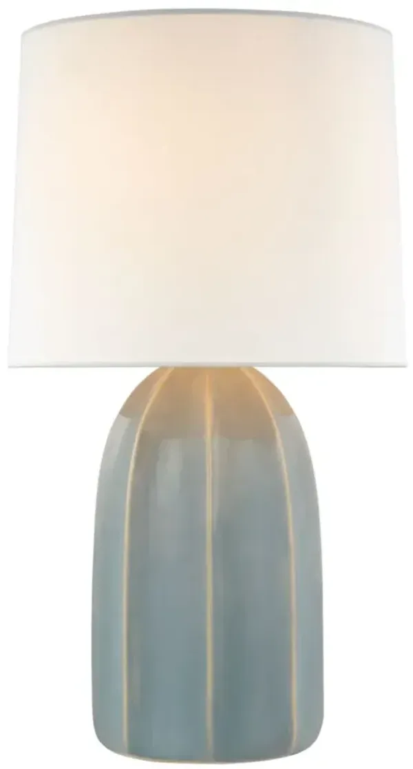 Visual Comfort - Melanie Large Ceramic Table Lamp - Gray
