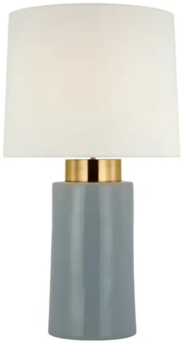 Visual Comfort - Xian 30" Ceramic Table Lamp - Gray