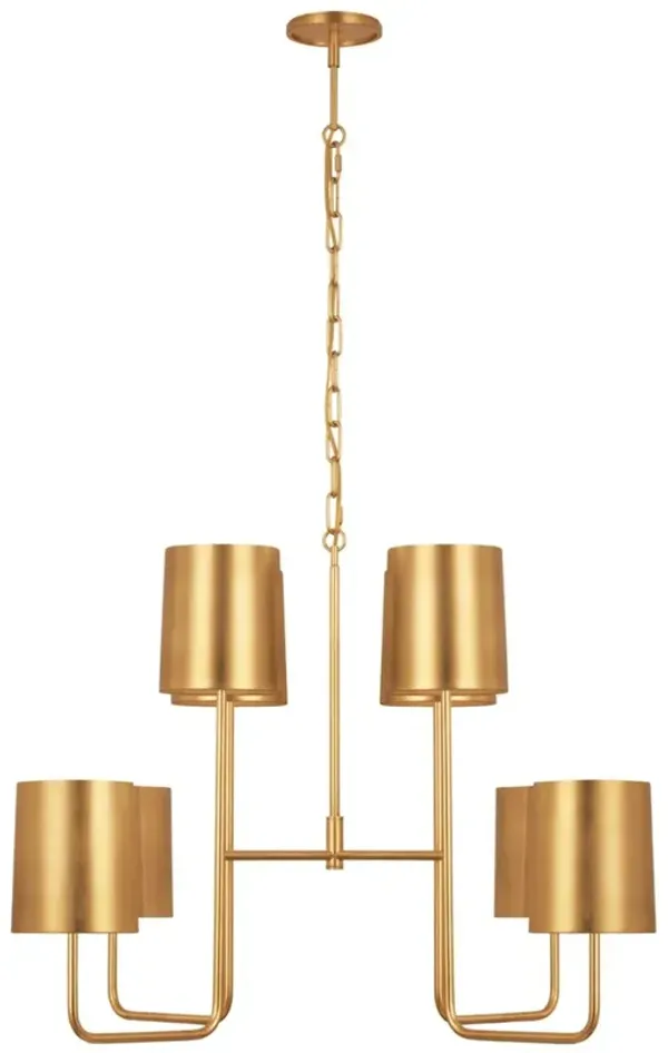 Visual Comfort - Go Lightly Extra Large Two-Tier Chandelier - Gold