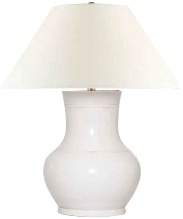 Visual Comfort - Sorrento 29" Terracotta Table Lamp - White