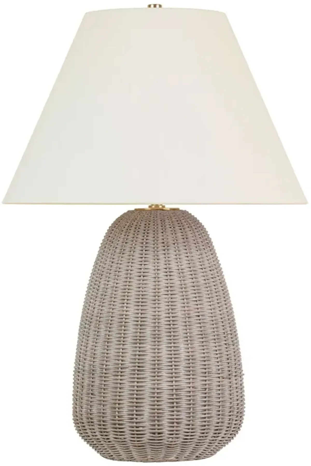 Visual Comfort - Kokomo 30" Wicker Table Lamp - Beige