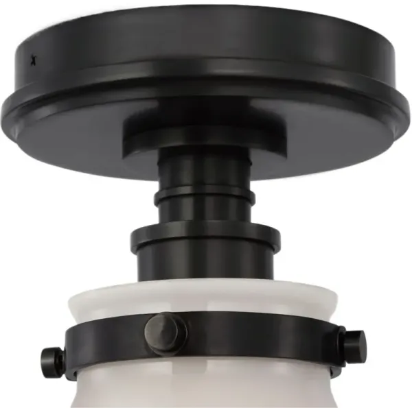 Visual Comfort - Parkington Conical Flush Mount - Brown