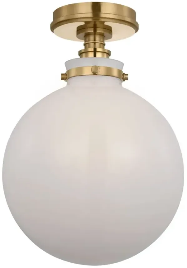 Visual Comfort - Parkington 10" Globe Flush Mount - Gold