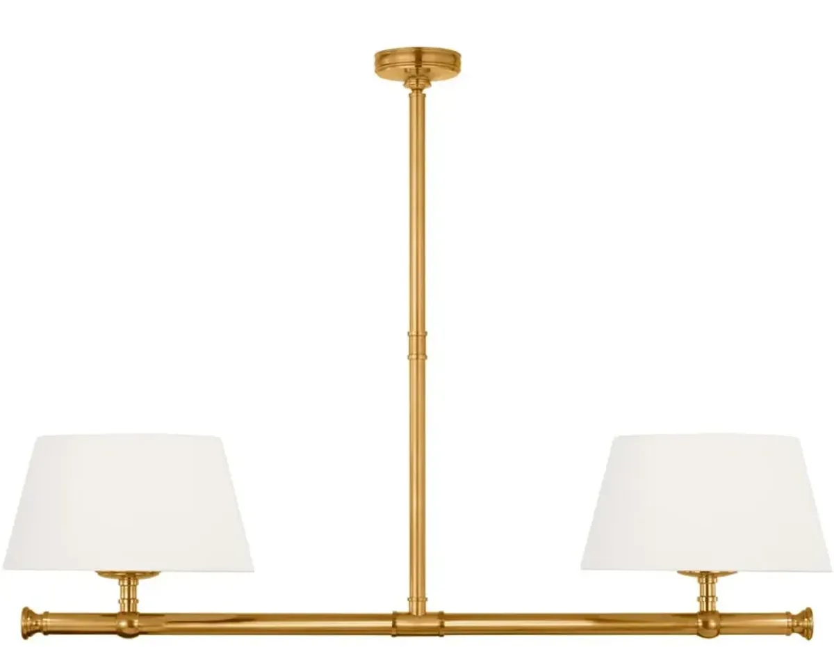 Visual Comfort - Marion 56" Linear Chandelier - Gold