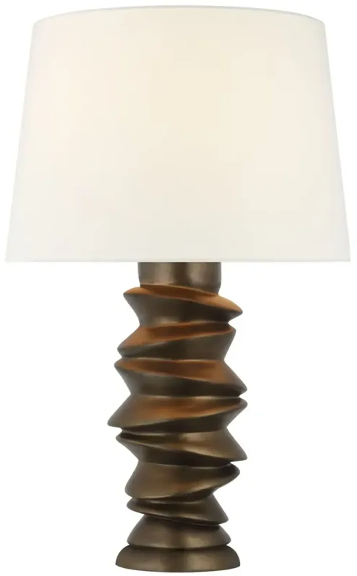 Visual Comfort - Karissa Medium Table Lamp - Brown