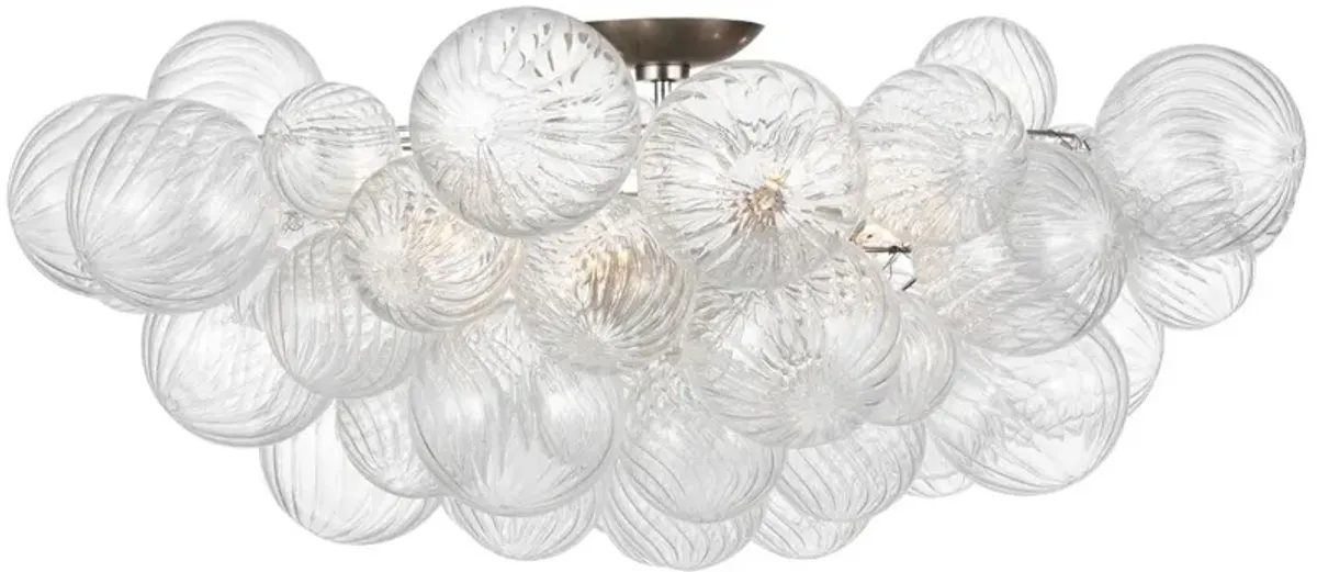 Visual Comfort - Talia Flush Mount - Clear