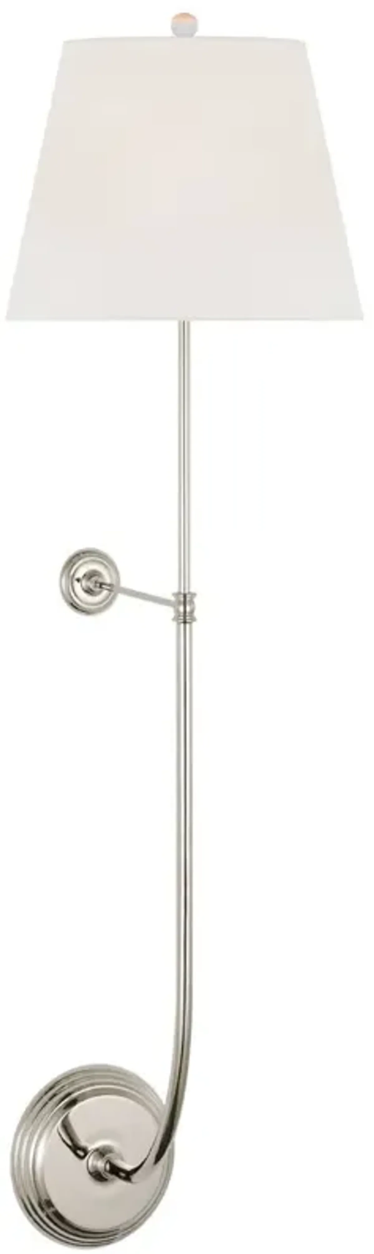 Visual Comfort - Wyatt 39" Statement Sconce - Silver