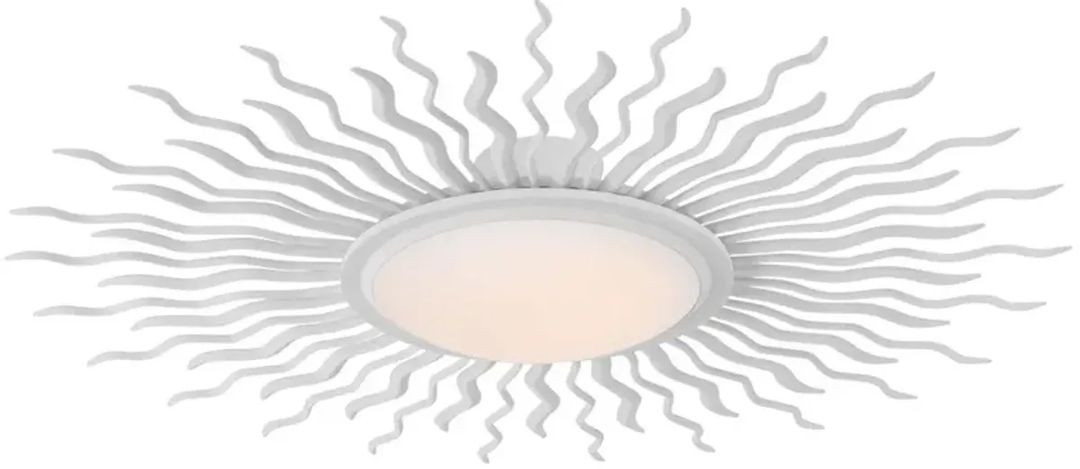 Visual Comfort - Re Semi Flush Mount - White