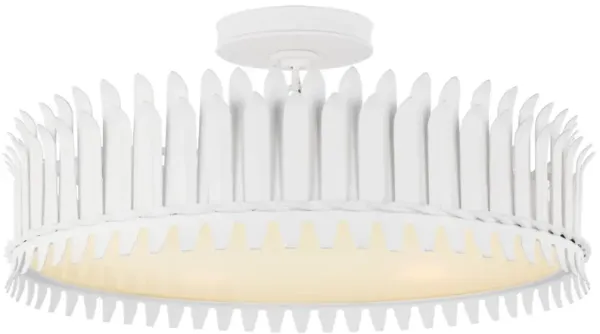 Leslie 21" Semi-Flush