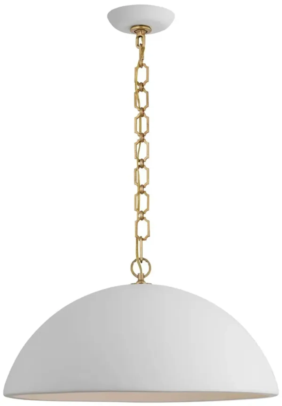 Visual Comfort - Elliot Pendant - White