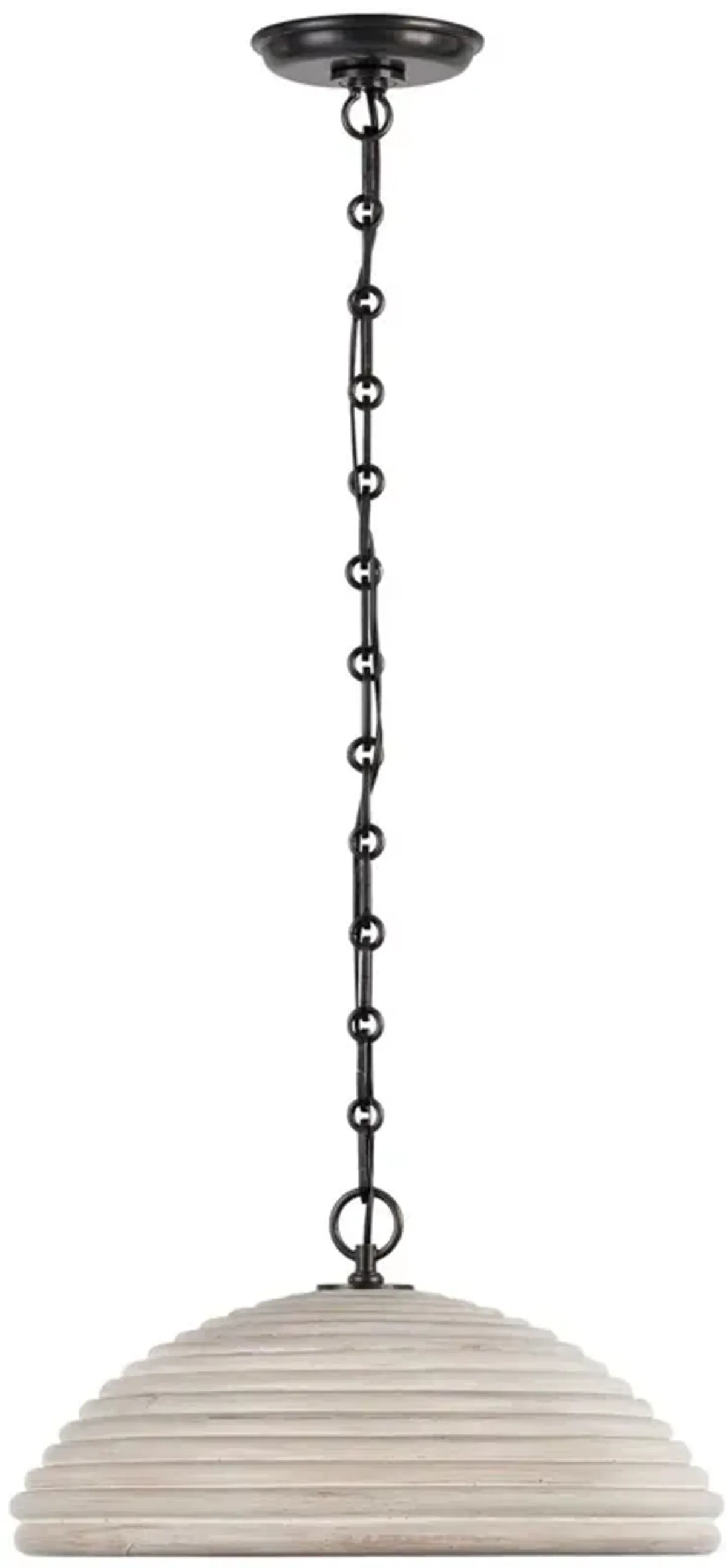 Visual Comfort - Emerson Rattan Pendant - Brown