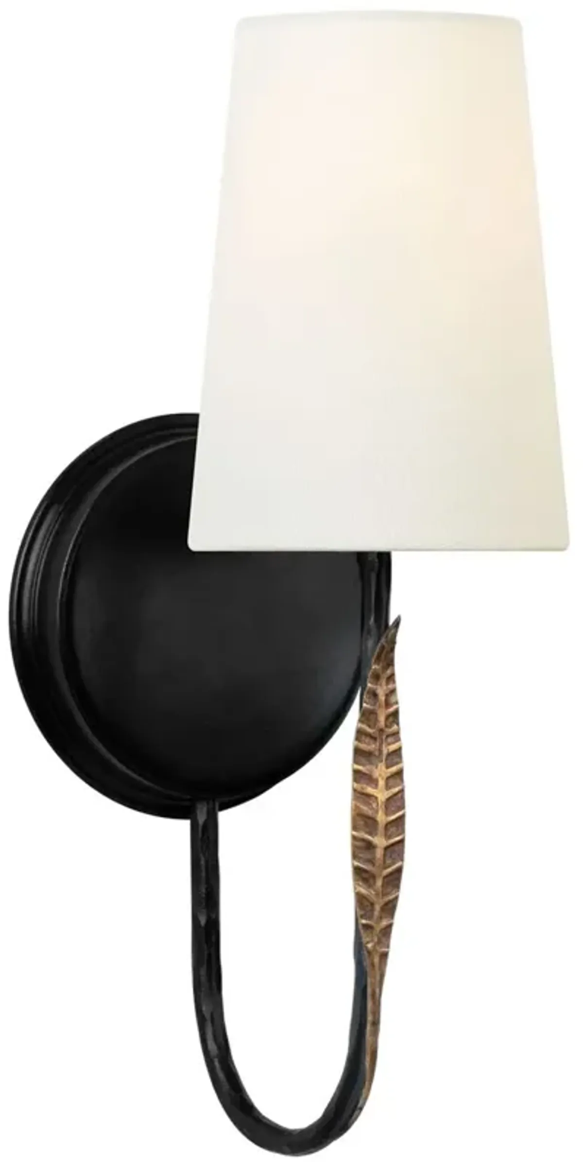 Visual Comfort - Kairos 14" Single Sconce - Aged Iron/Roman Bronze - Brown