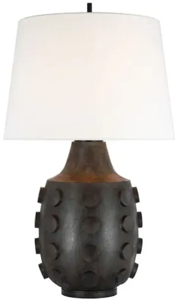 Visual Comfort - Orly Large Table Lamp - Brown