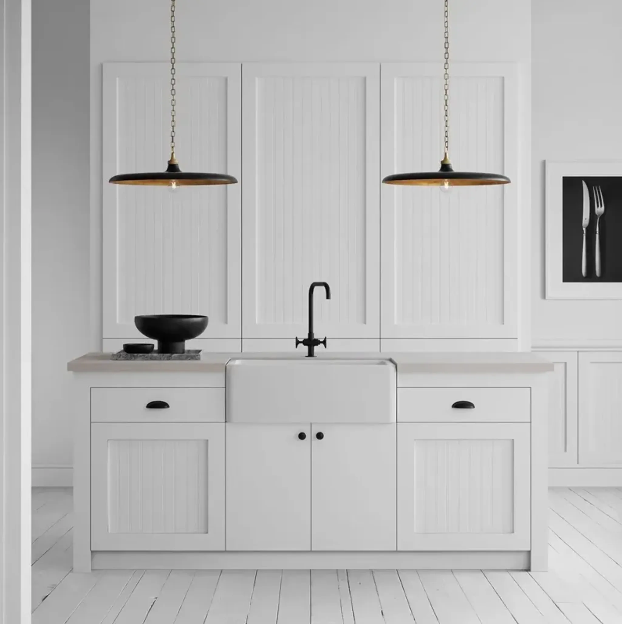 Visual Comfort Piatto Large Pendant Gold One Kings Lane | Furniture.com