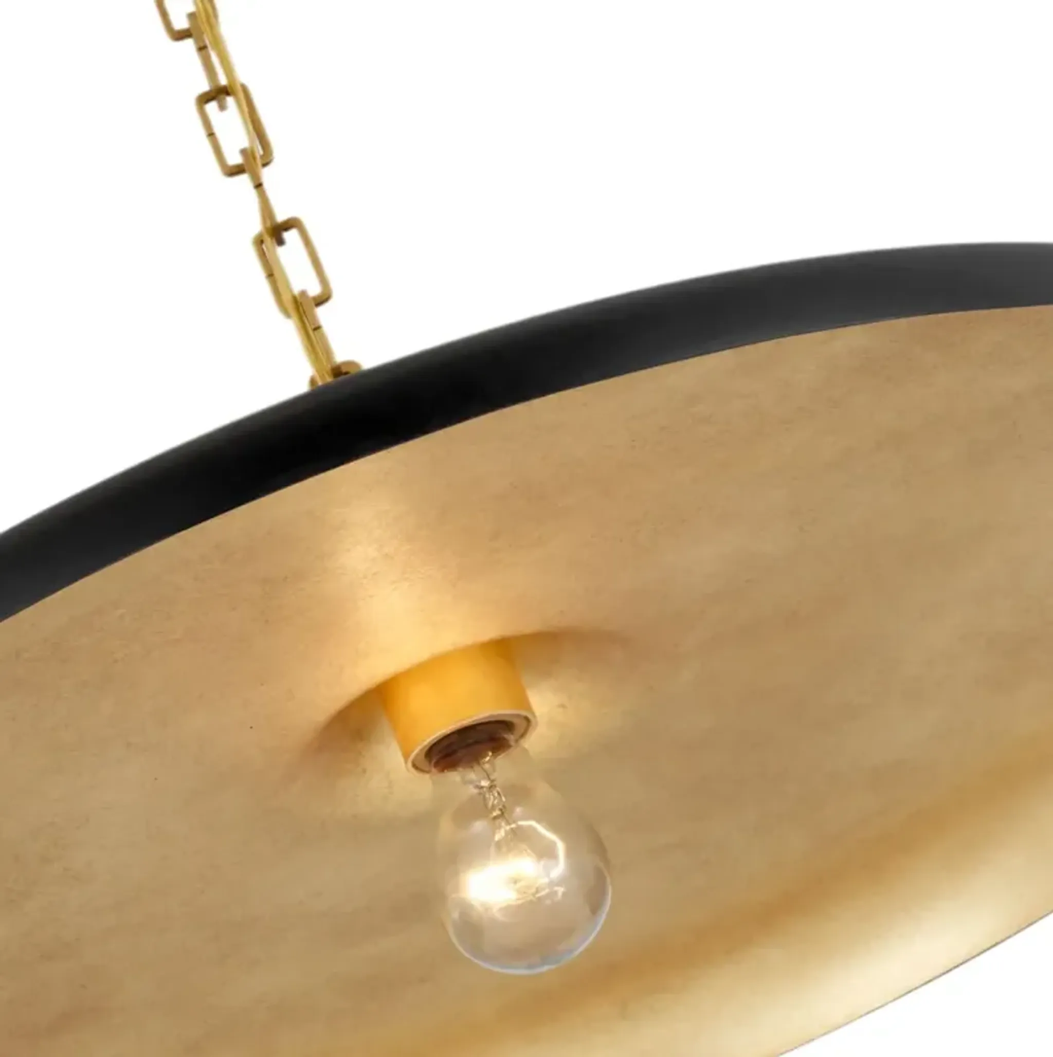 Visual Comfort Piatto Large Pendant Gold One Kings Lane | Furniture.com