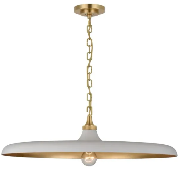 Visual Comfort - Piatto Pendant - White