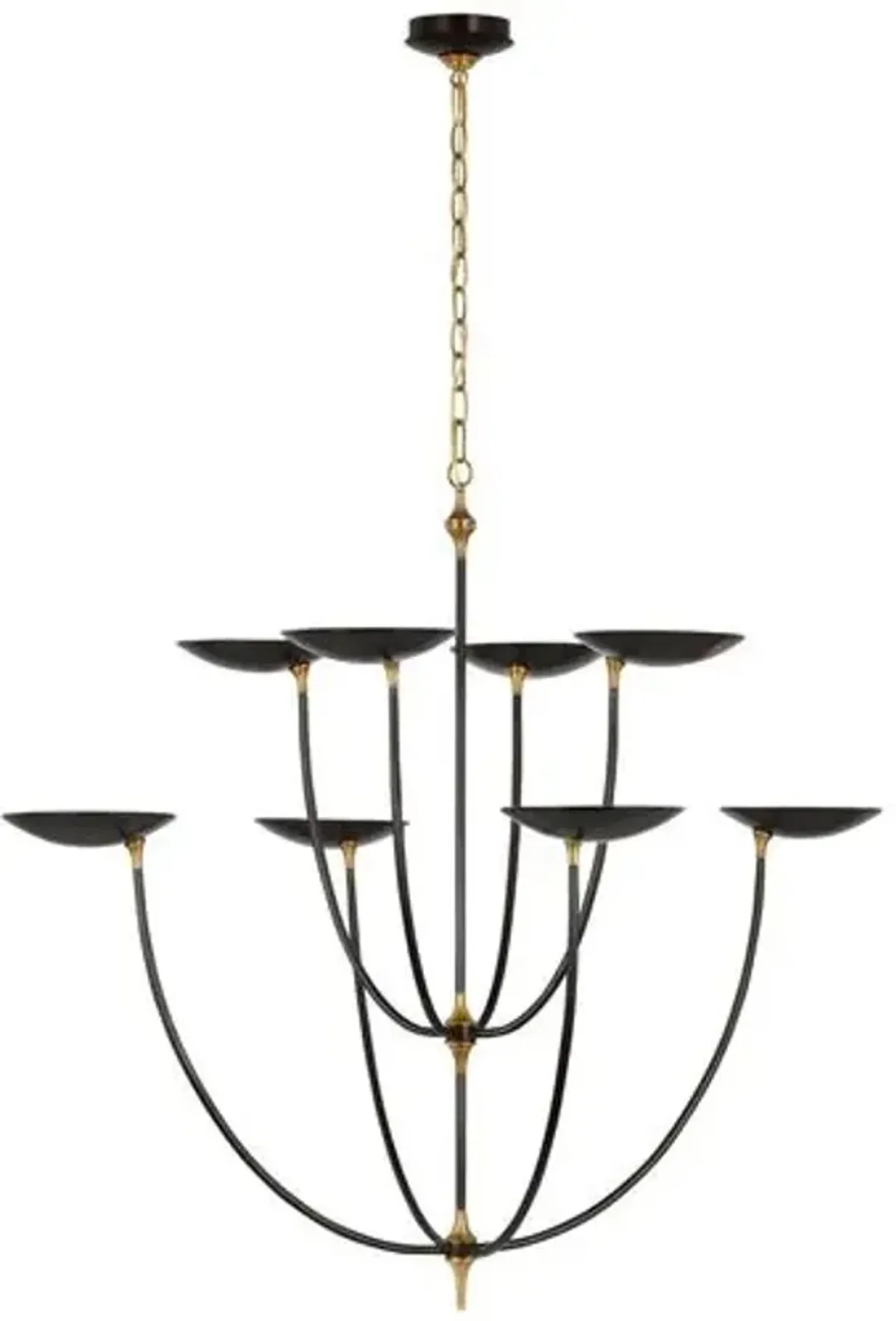 Visual Comfort - Keira Extra Large Chandelier - Brown