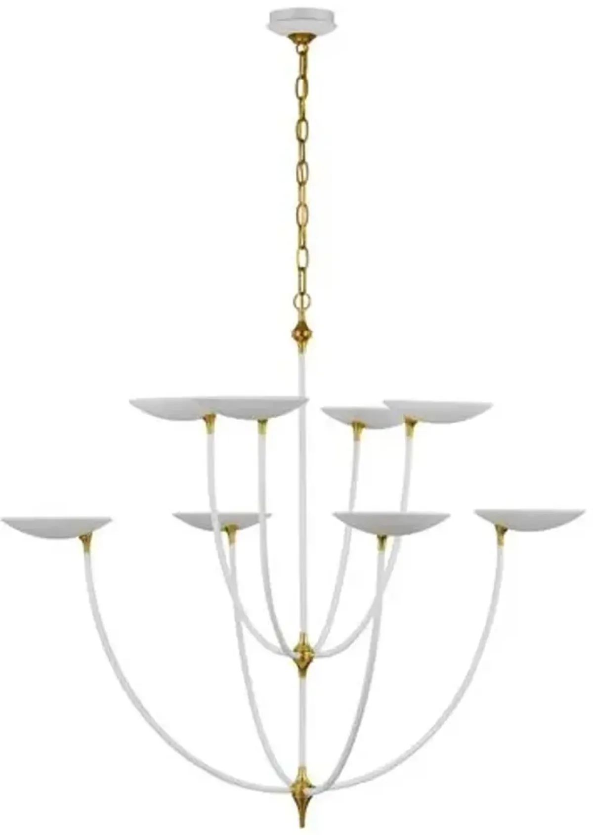 Visual Comfort - Keira Extra Large Chandelier - White