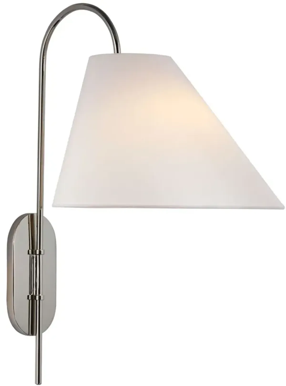 Visual Comfort - Kinsley Large Articulating Wall Sconce - Silver