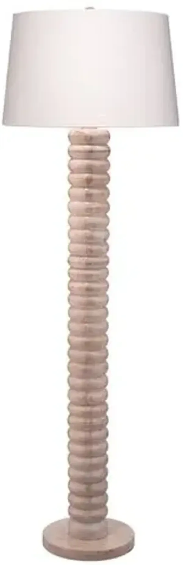 Abacus Wooden Floor Lamp - Natural - Jamie Young Co.