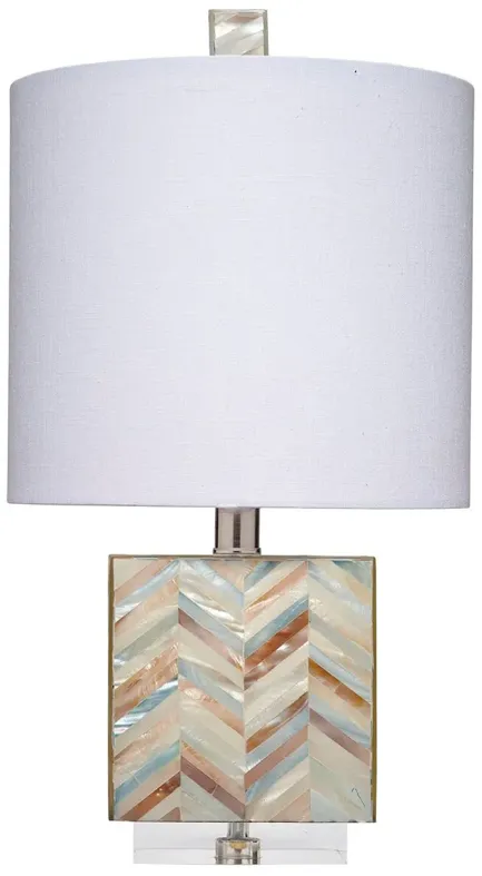 Garbo Mother of Pearl Table Lamp