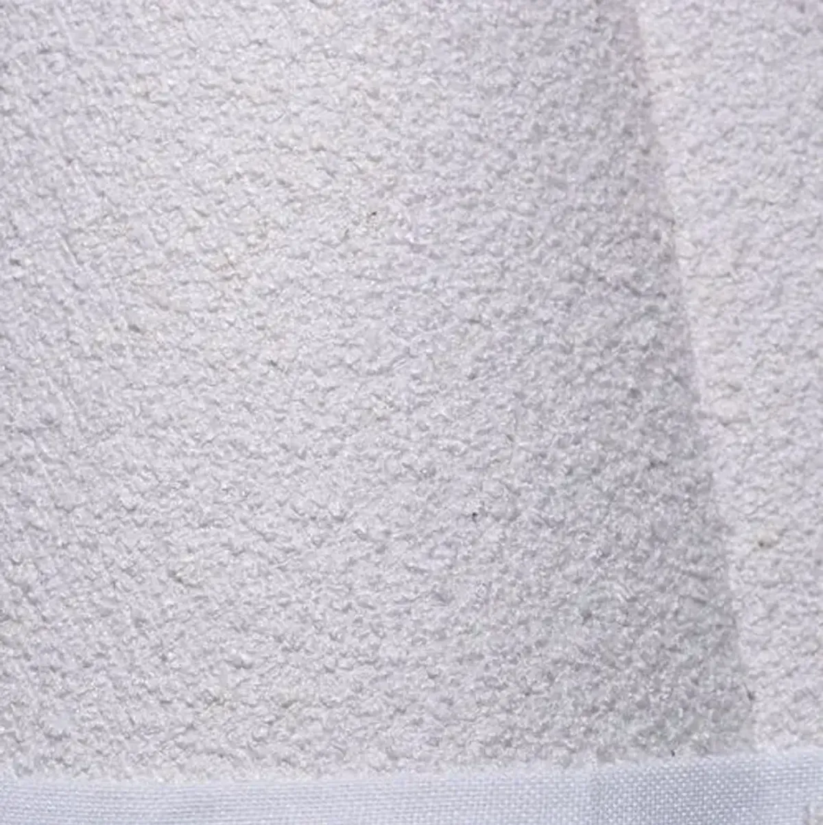 Scalloped Boucle Lamp Shade - White - Jamie Young Co.