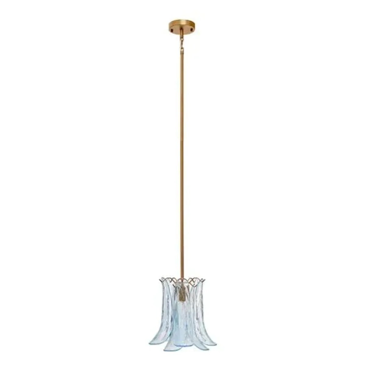Cala Glass Pendant - Jamie Young Co. - Blue