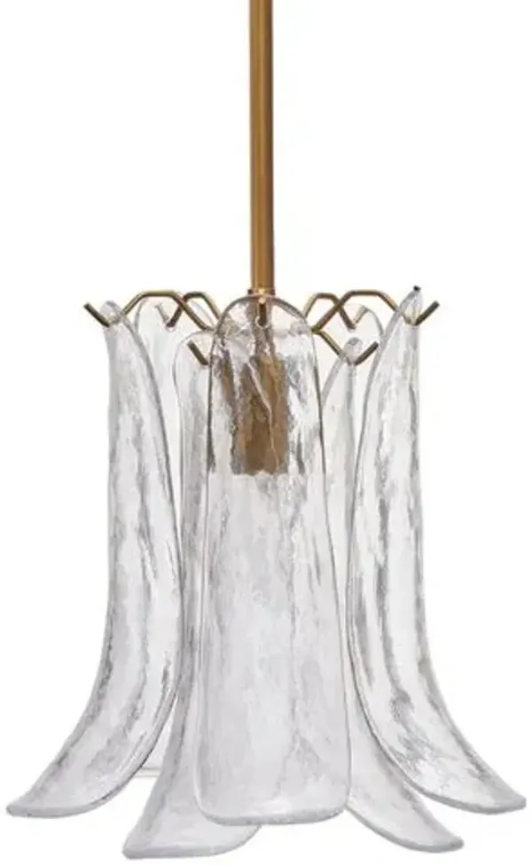 Cala Glass Pendant - Jamie Young Co. - Clear