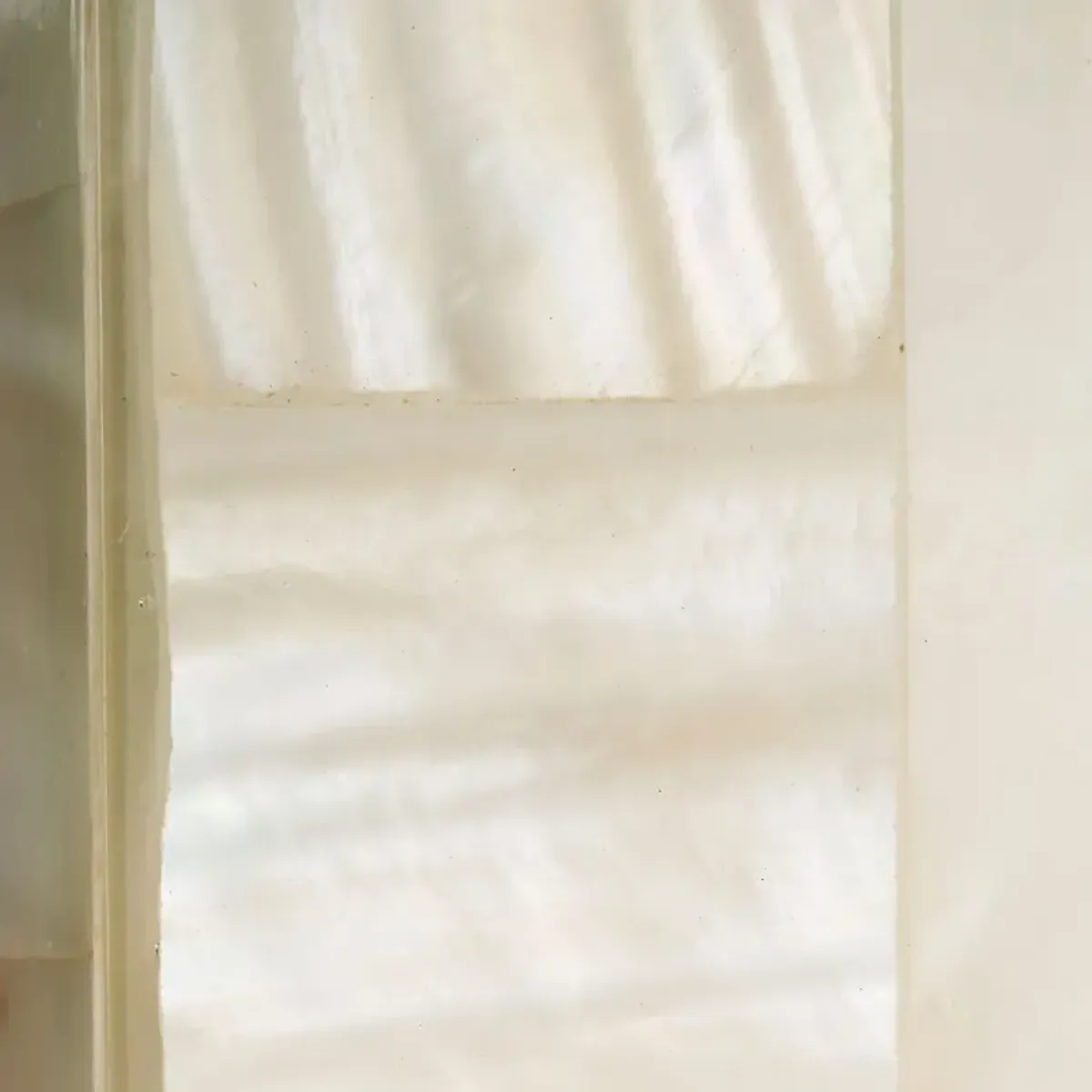 Monroe Mother of Pearl Floor Mirror, Natural