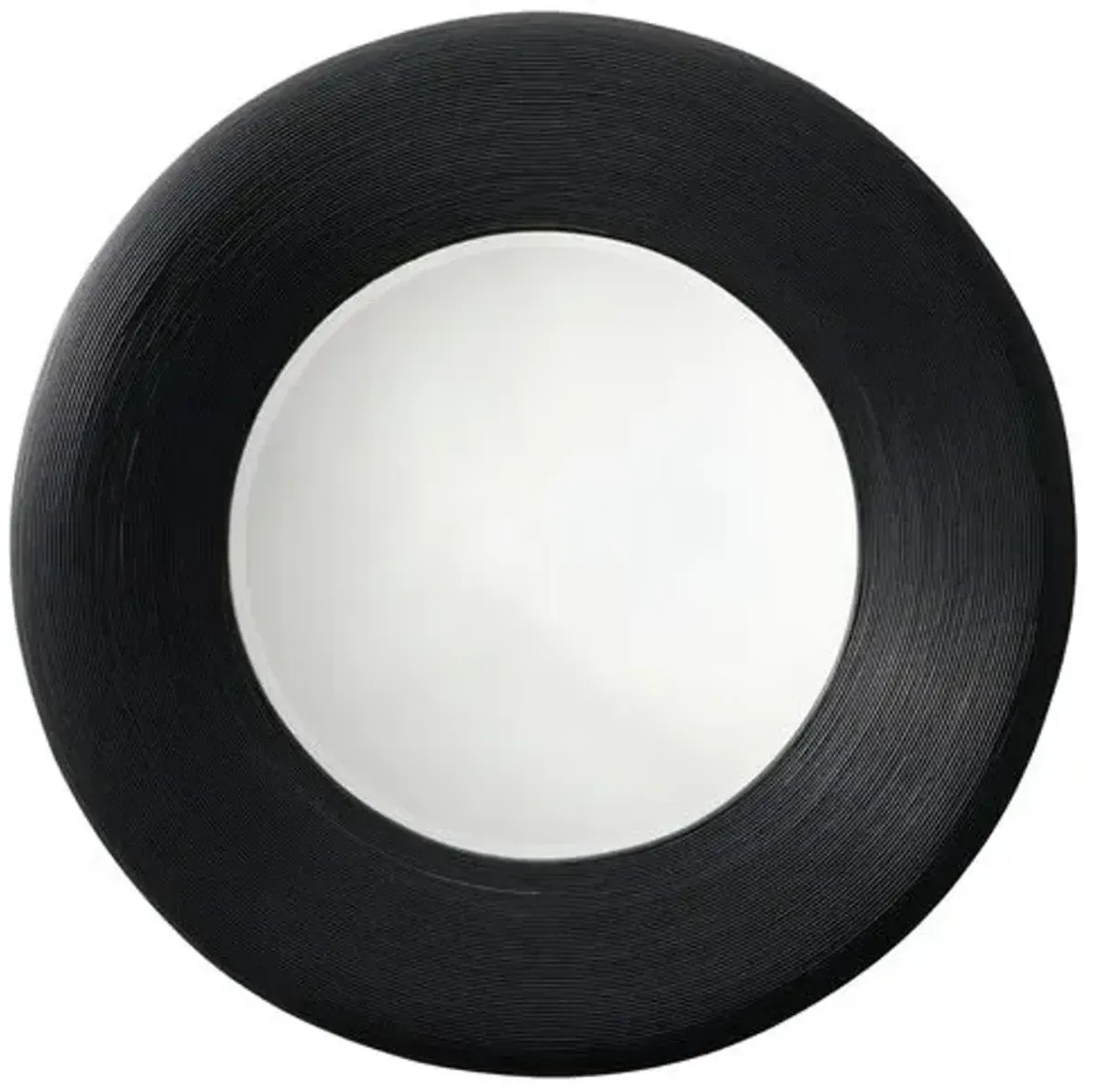 Paddock Bamboo Round Wall Mirror - Jamie Young Co.