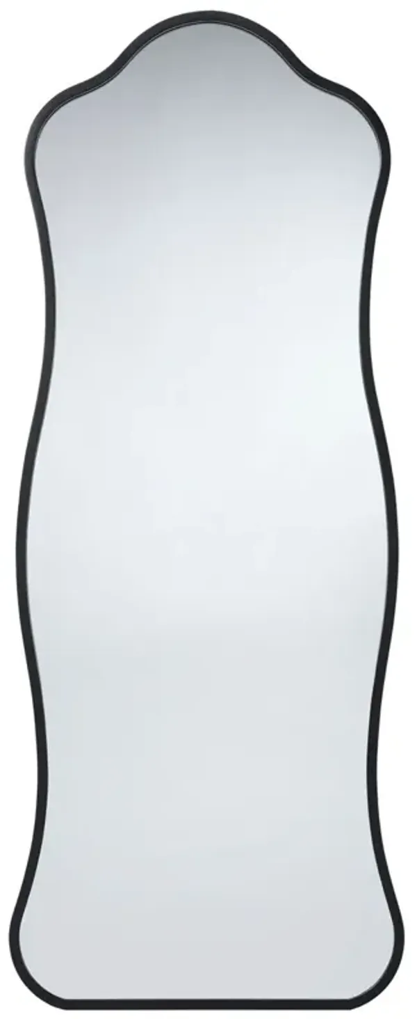 Isla Iron Curvy Floor Mirror
