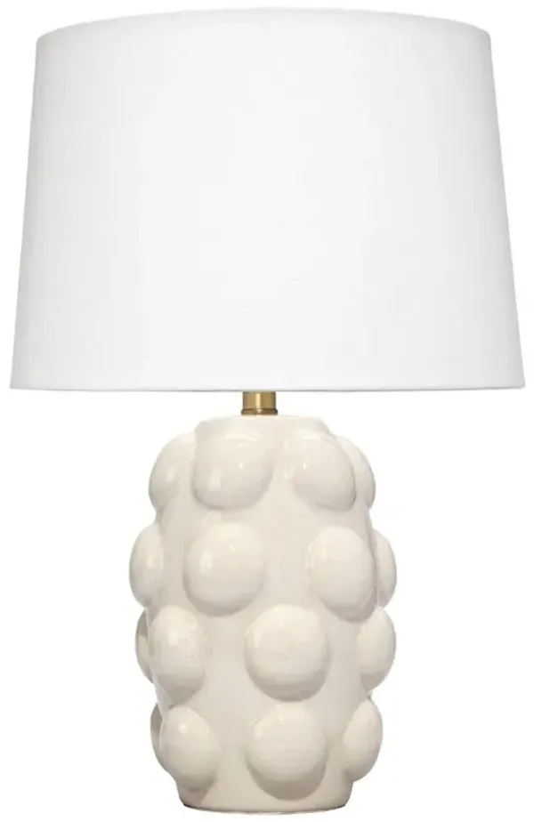 Silas Ceramic Bubble Table Lamp - Cream - Jamie Young Co. - White
