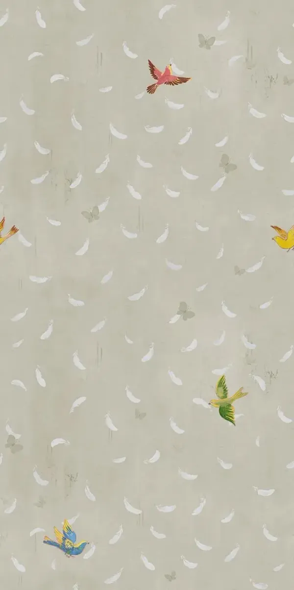 Paule Marrot, Feathers Wallpaper