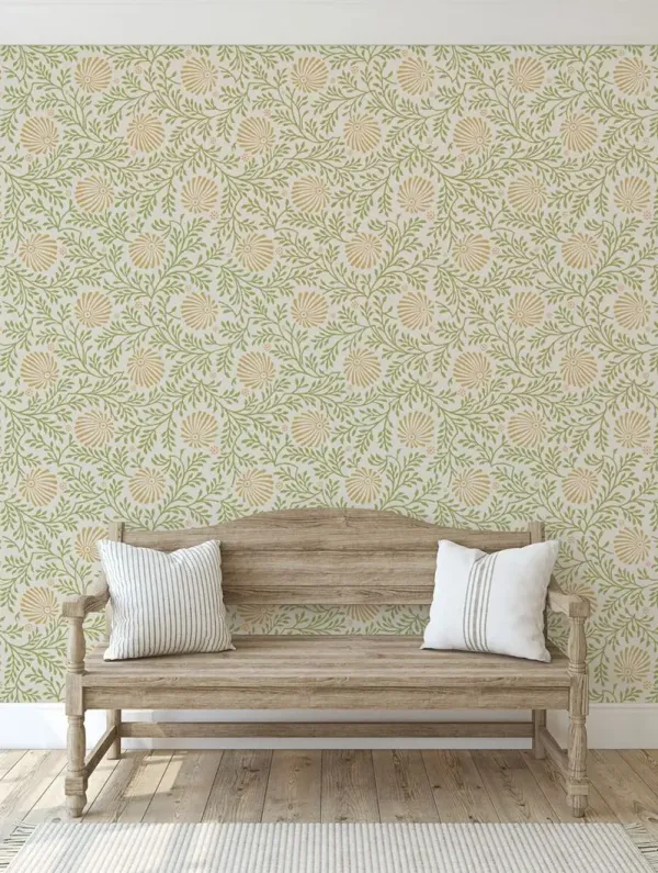 Yuki Osada, Pressed Daisies Wallpaper