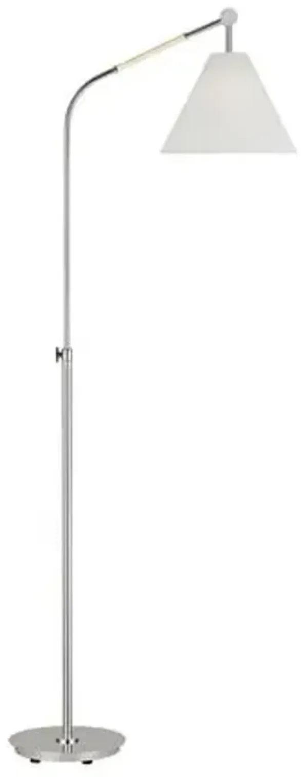 Visual Comfort - Remy Transitional LED Naturan Wrapped Floor Lamp