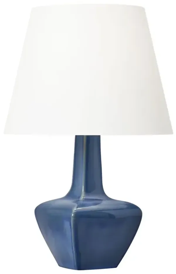 Visual Comfort - Diogo Ceramic Table Lamp - Blue