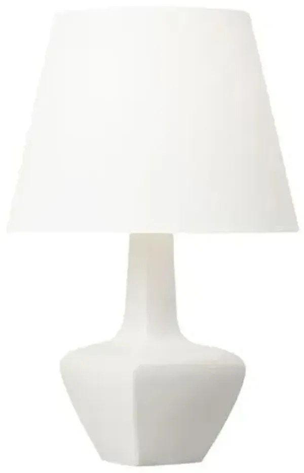 Visual Comfort - Diogo Ceramic Table Lamp - White