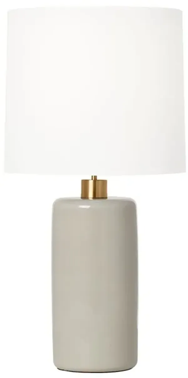 Visual Comfort - Shanghai Ceramic Table Lamp - Gray