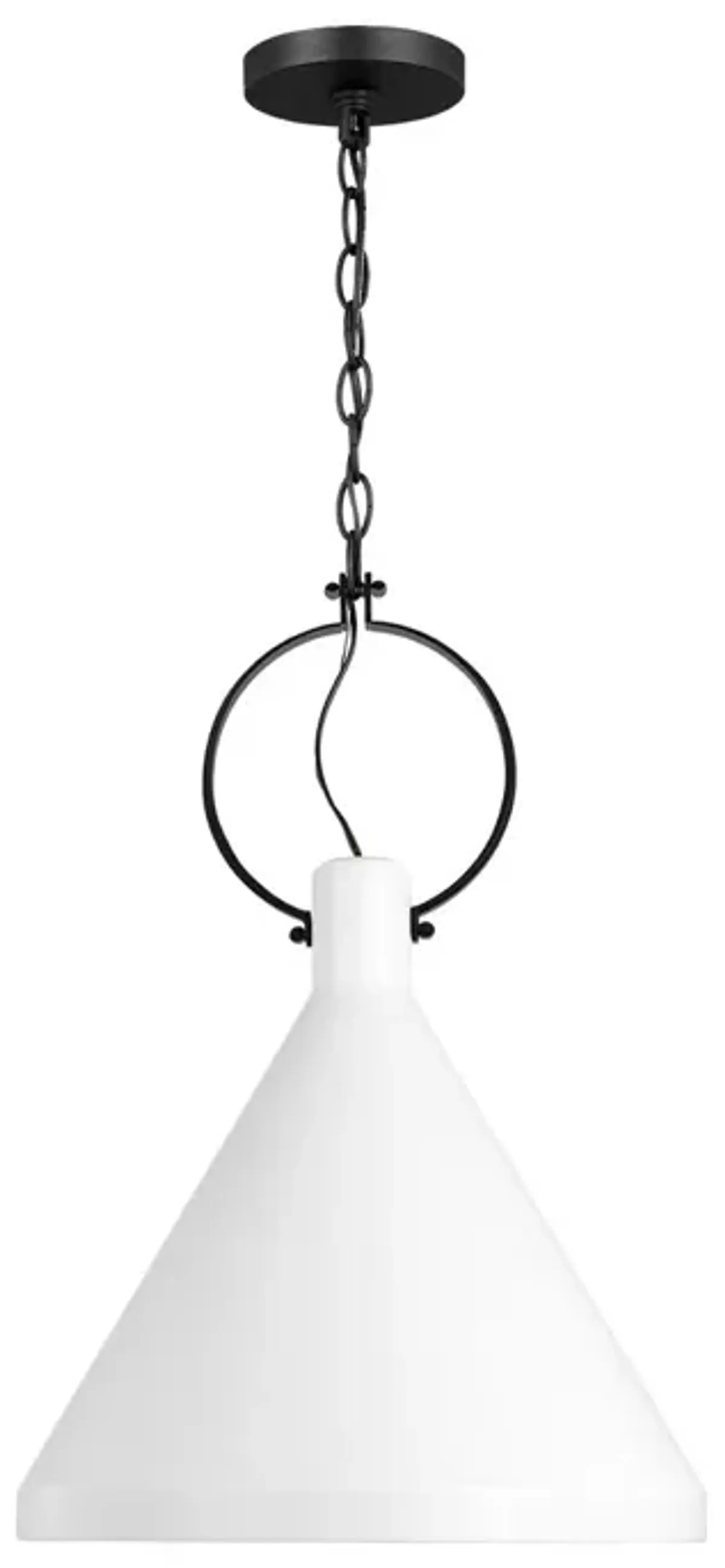 Visual Comfort - Lyon 1-Light Pendant - White