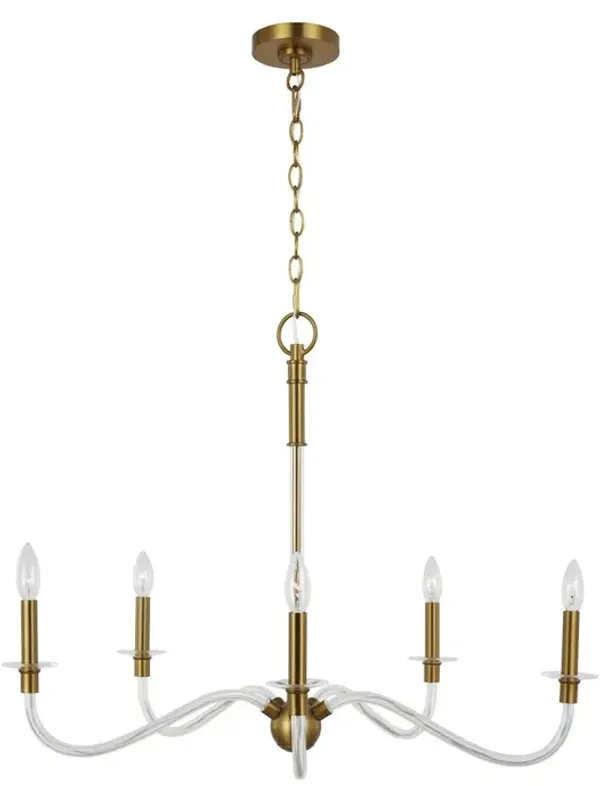 Visual Comfort - Hanover Chandelier - Gold