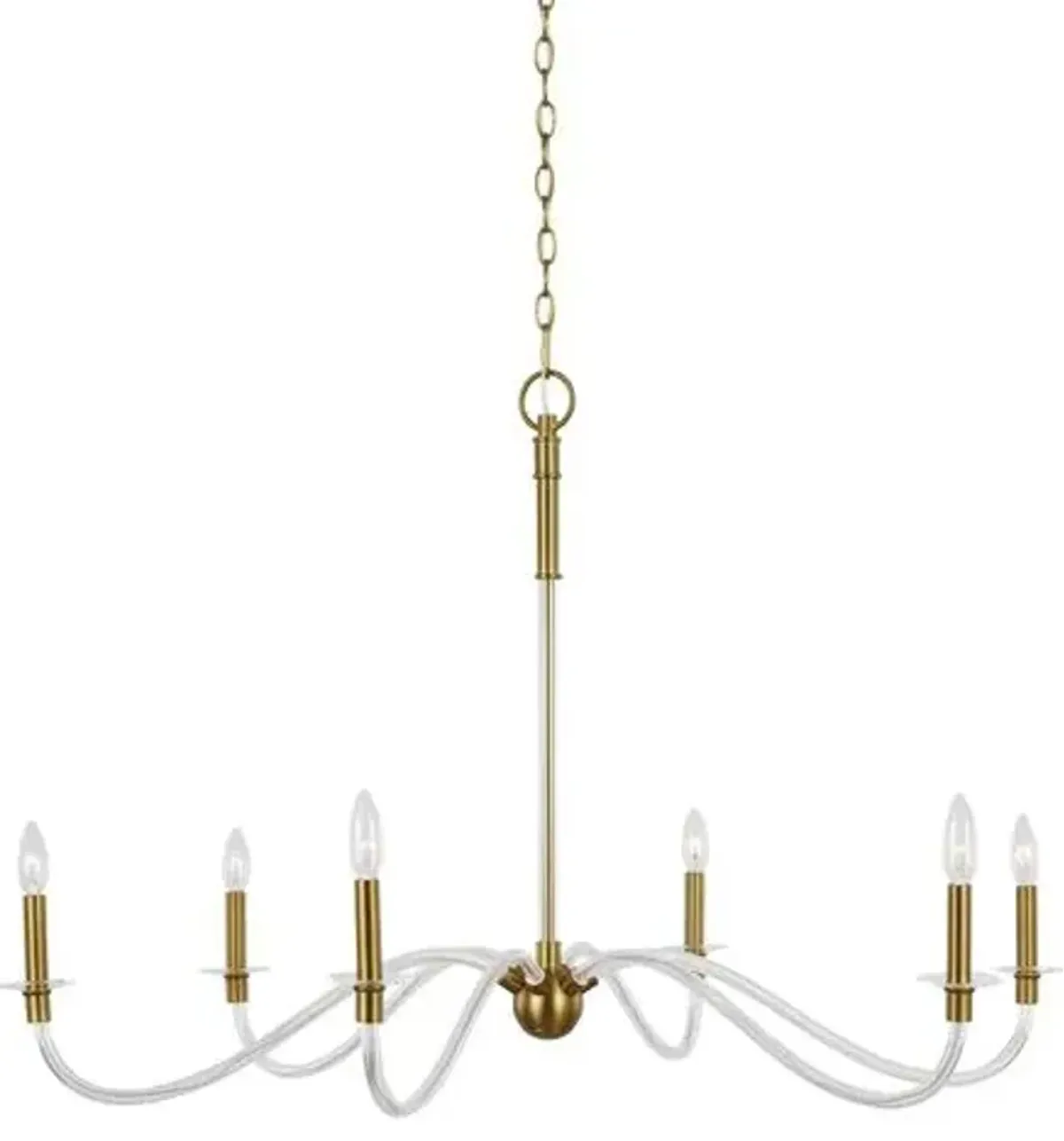 Visual Comfort - Hanover Chandelier - Gold
