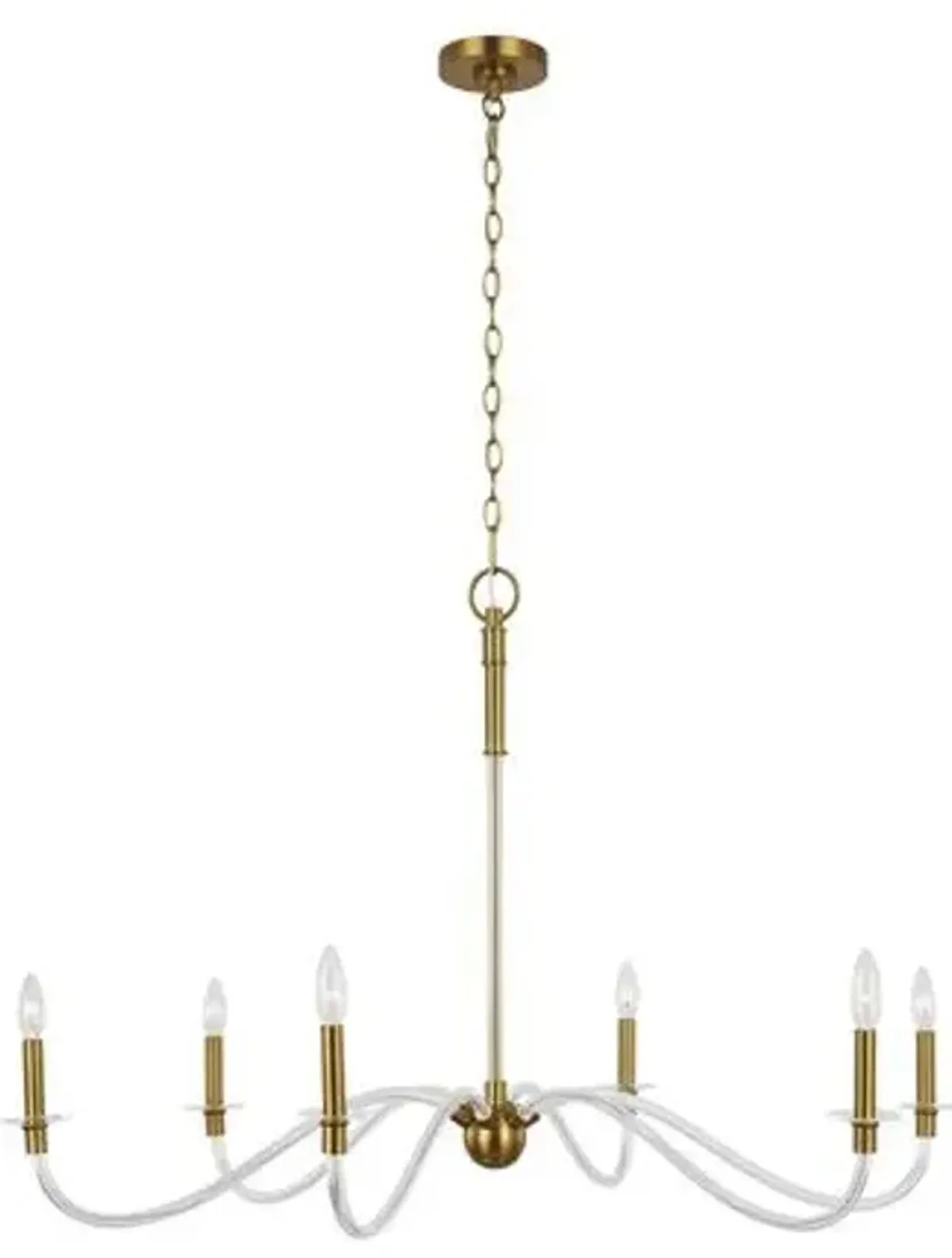 Visual Comfort - Hanover Chandelier - Gold