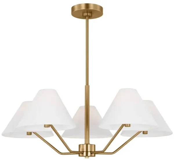 Visual Comfort - Burke Transitional Chandelier - Gold