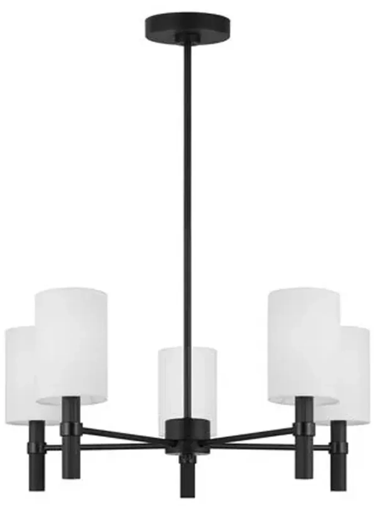 Visual Comfort - Manor Chandelier - Black