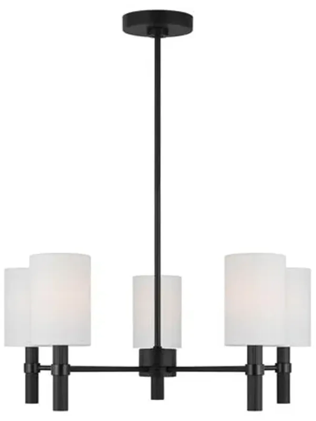 Visual Comfort - Manor Chandelier - Black