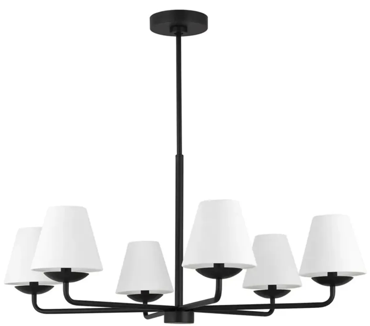 Visual Comfort - Albion 5-Light Chandelier - Black