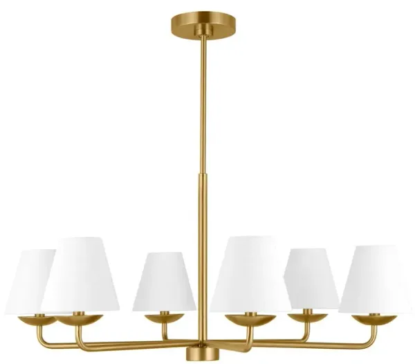 Visual Comfort - Albion 5-Light Chandelier - Gold