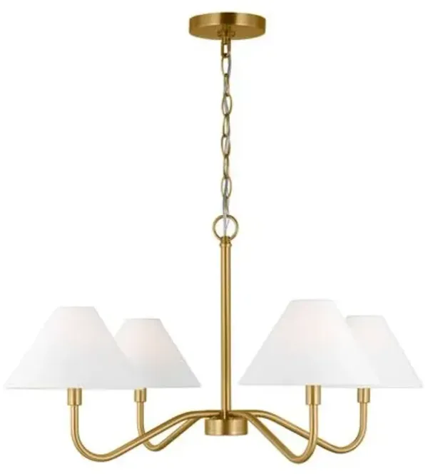 Visual Comfort - Eldon Chandelier - Gold