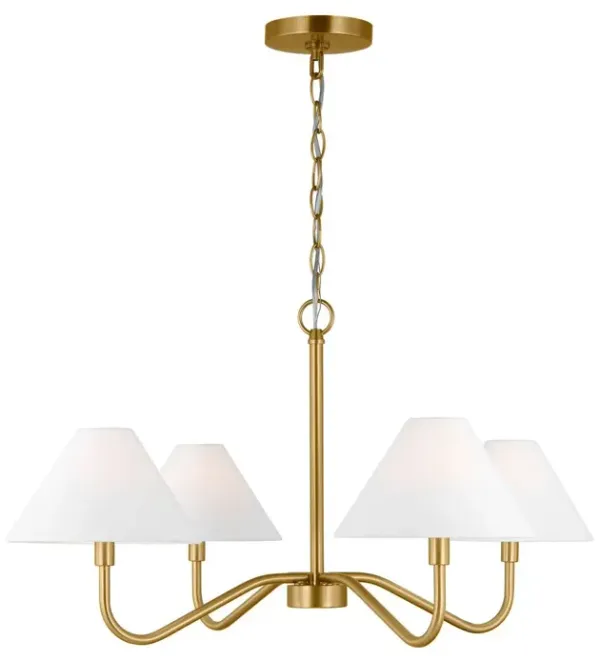 Visual Comfort - Eldon Chandelier - Gold